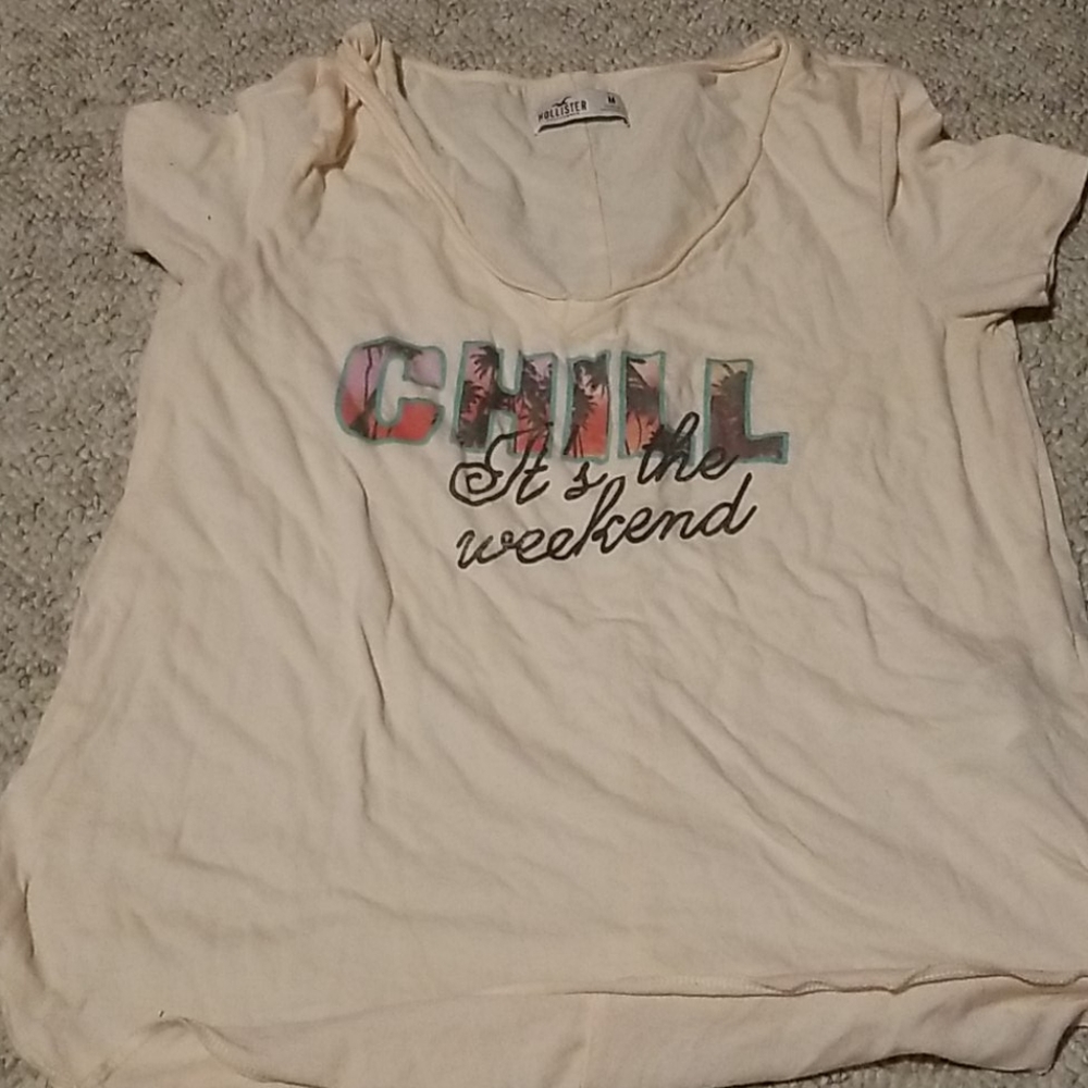 Hollister weekend shirt